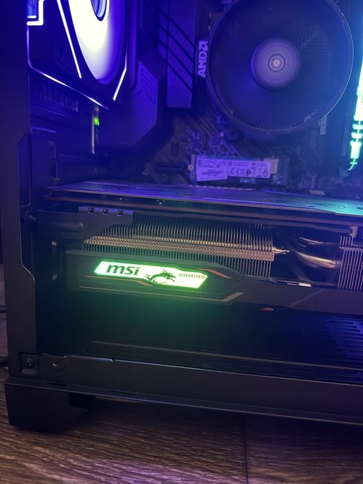 Потужний ігровий компютер  Ryzen 5 5600 MSI RX 5700