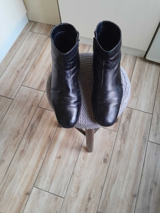 Botki męskie 43 skóra naturalna