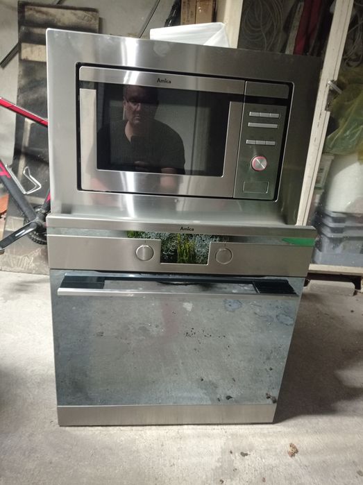 Piekarnik i mikrofala pod zabudowę