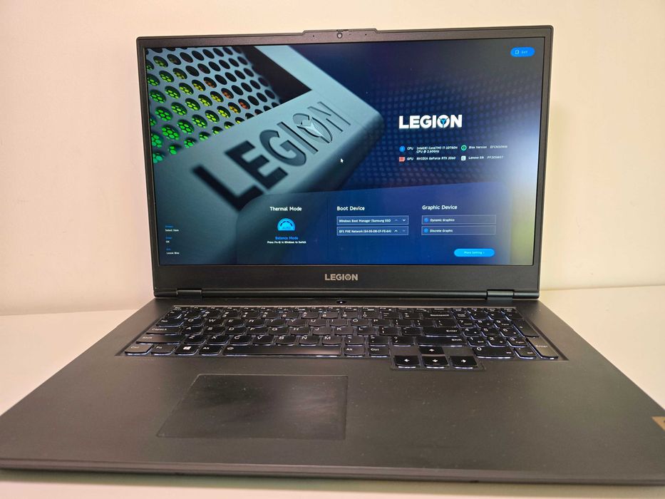 Laptop Lenovo Legion 17IMH05H 81Y8 i7/32ram/2Tm2/2060