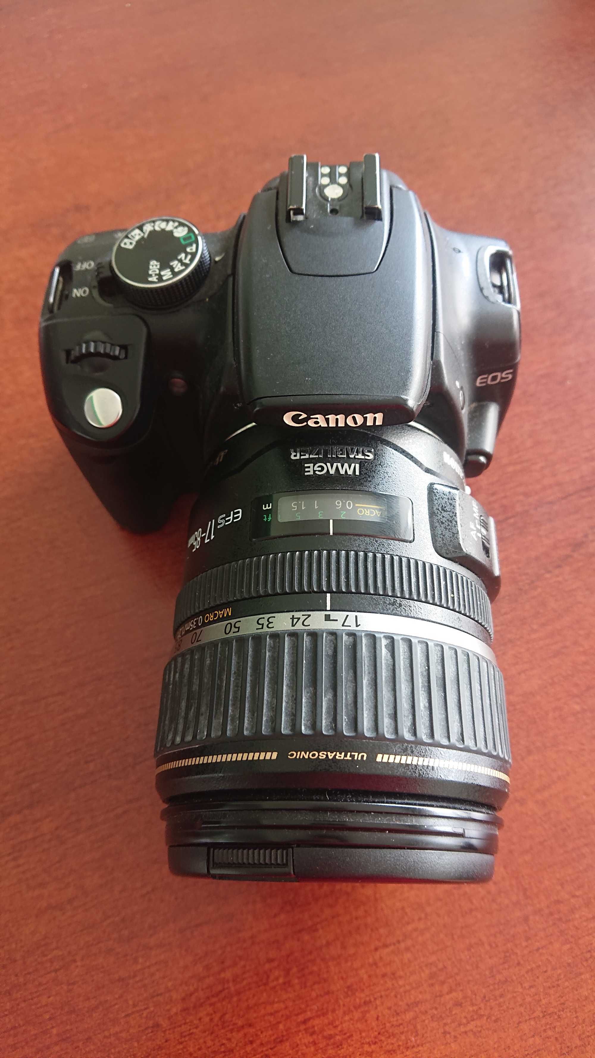 Продам фотоаппарат Canon EOS 350D с объективом EFS 17-85 mm