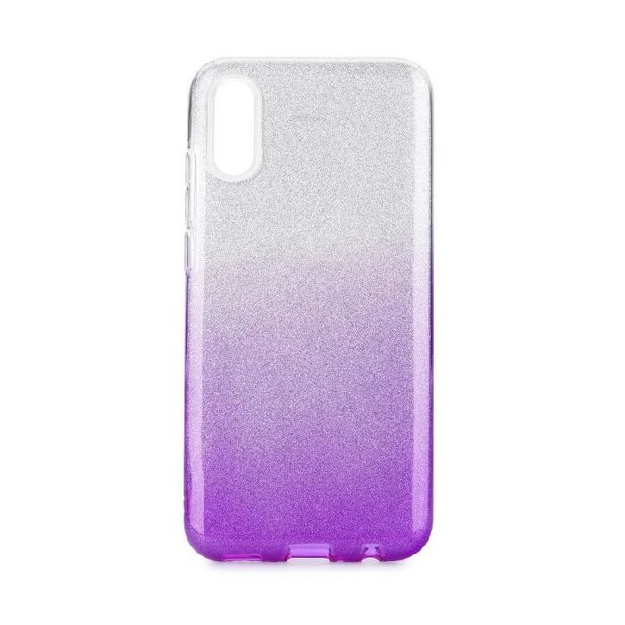 Etui SHINING Huawei Y6 2019 Clear/Violet
