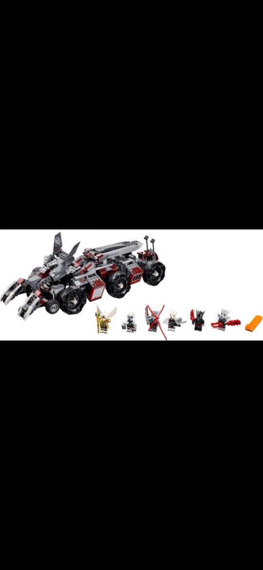 Lego 70009 - o covil de combate de Worriz