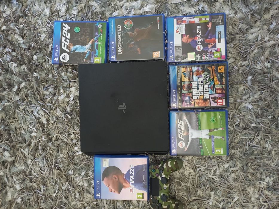 PlayStation 4 com jogos