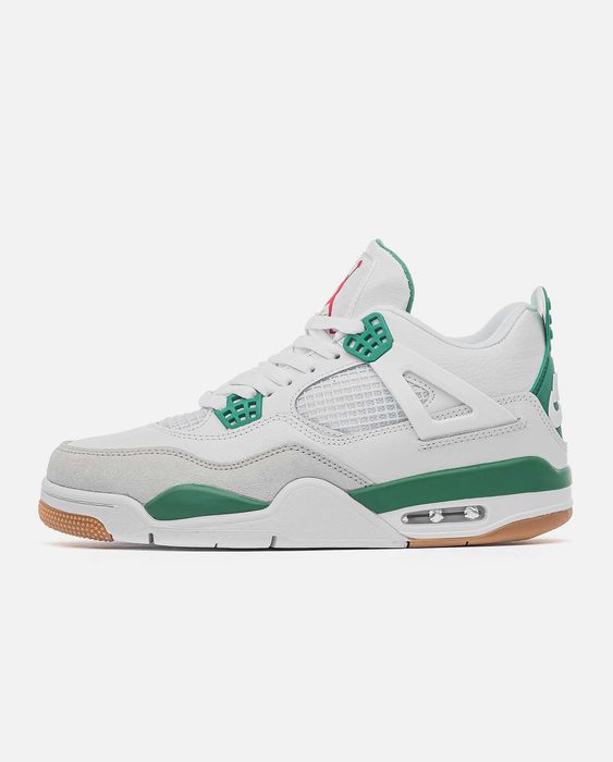 Мужские кроссовки Nike Air Jordan 4 Retro SB "Green" 41-45
