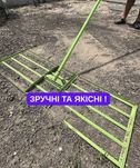 Зручний ! Піскувальник грунту, Планувальник грунту, граблі для газону