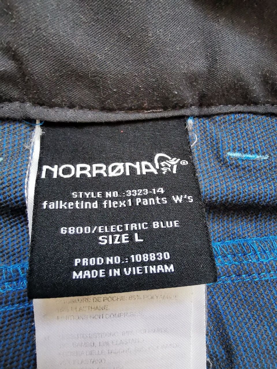 Norrona Falketind Flex 1 pants spodnie trekkingowe L Nowe