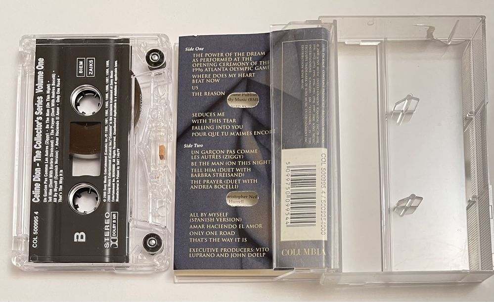 Celine Dion The collector’s series vol. 1 kaseta magnetofonowa