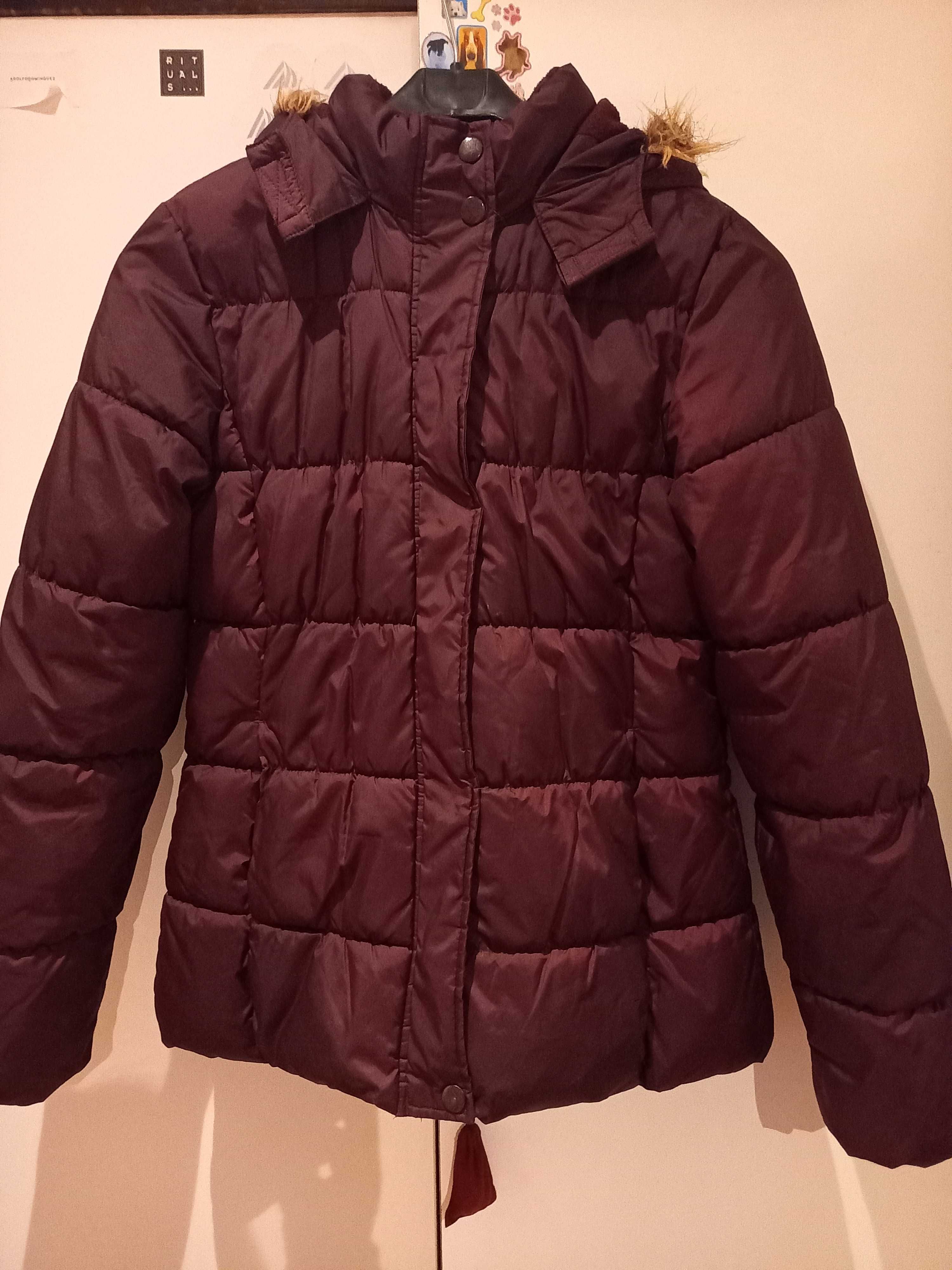 Kispo roxo com capucho - M - Authentic Vintage