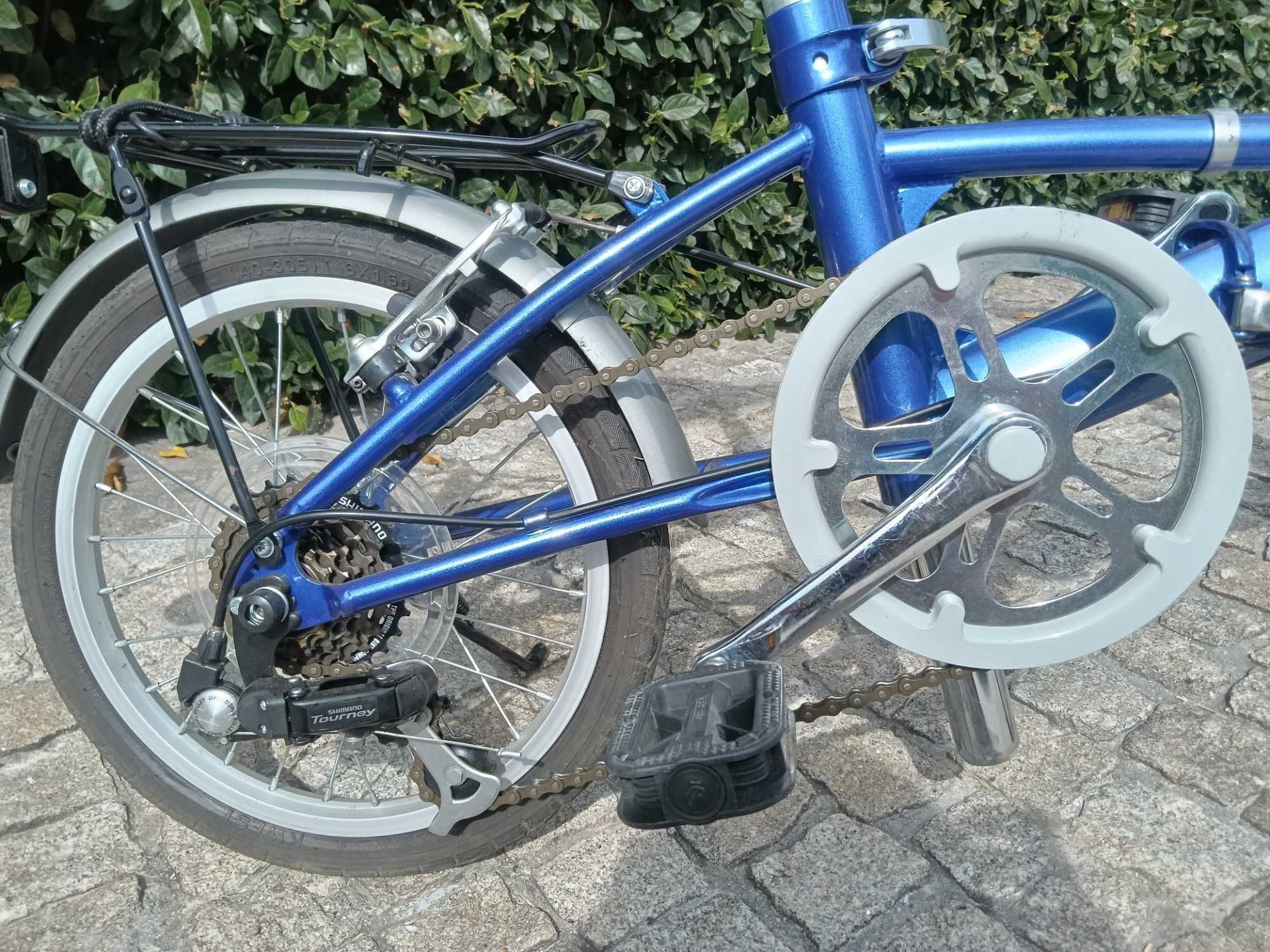 Bicicleta Compass dobrável