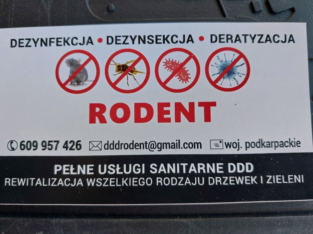 Usuwanie Kun, Dezynsekcja, Deratyzacja ,pluskwy