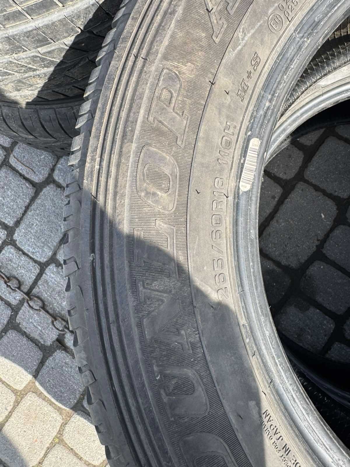 Шини 265 60 18 DUNLOP GRANDTREK AT20 б/у