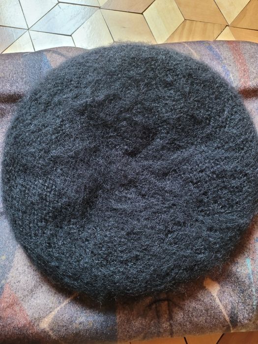 Beret damski ocieplany