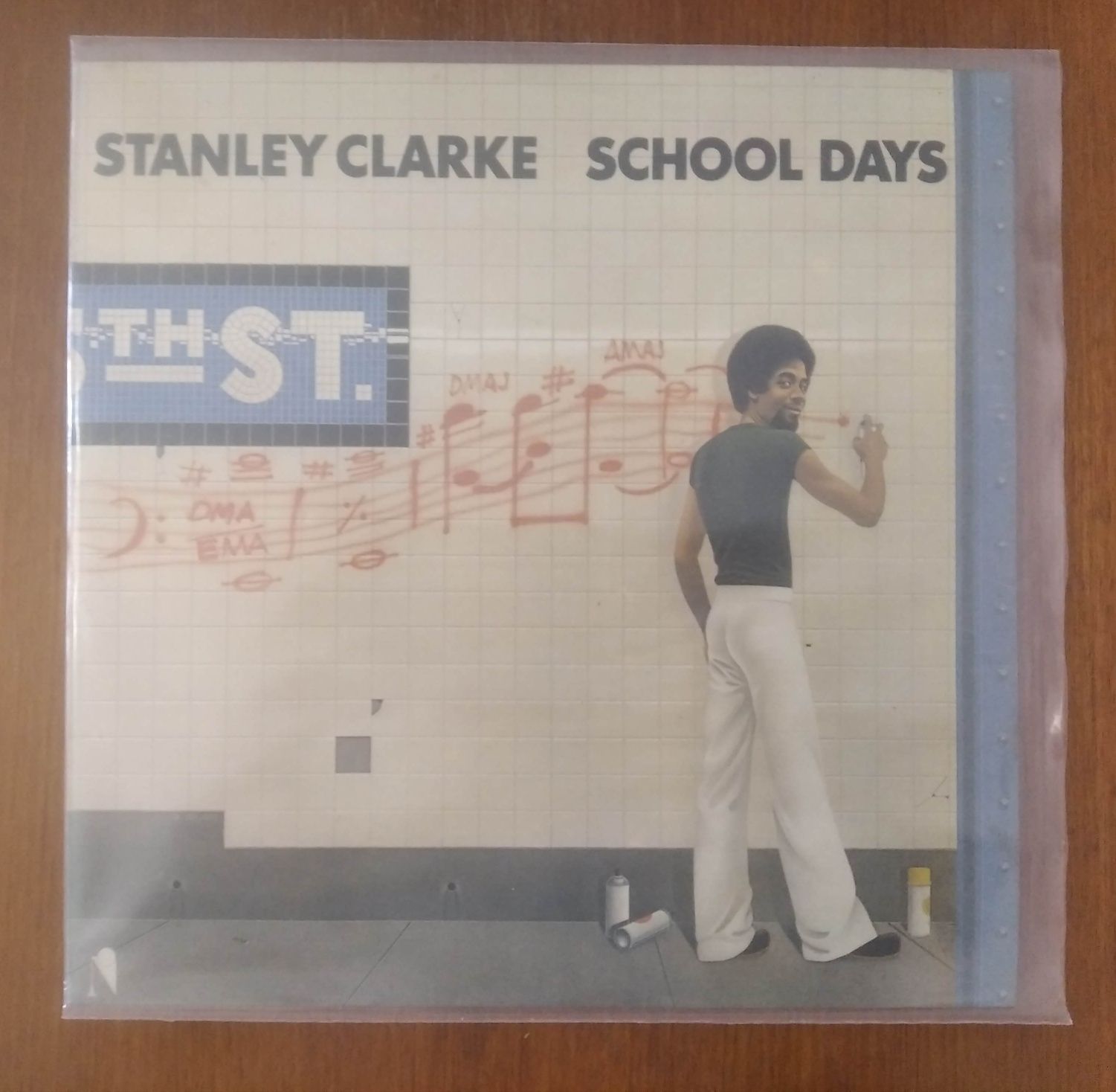 Stanley Clarke disco de vinil "School Days"