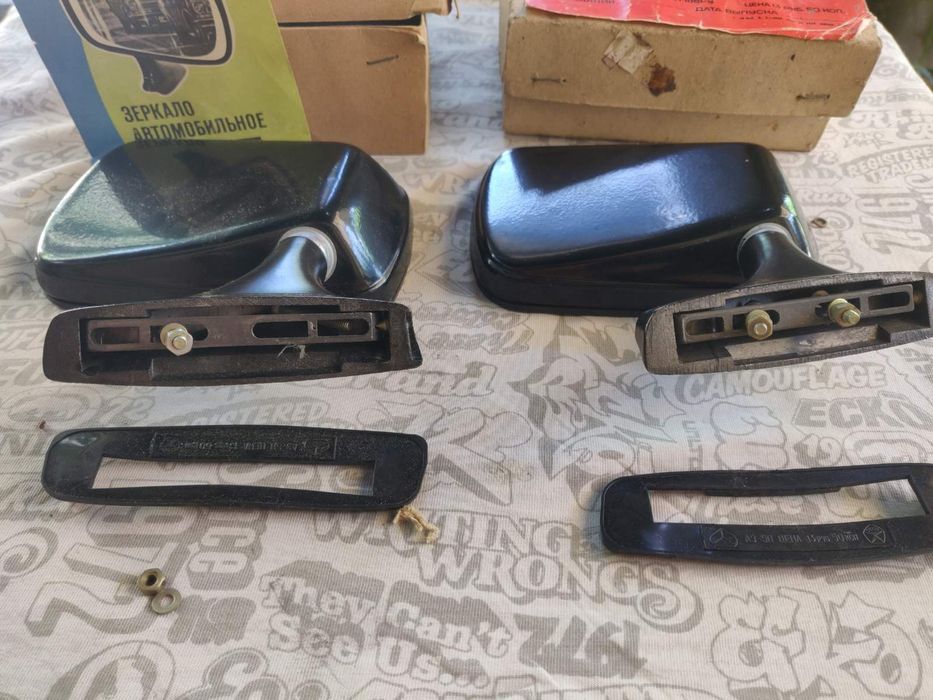 Зеркало автомобильное АЗ-5П СССР новое!