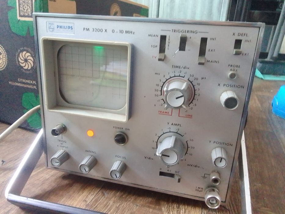 Oscyloskop pm 3200x 0-10mhz