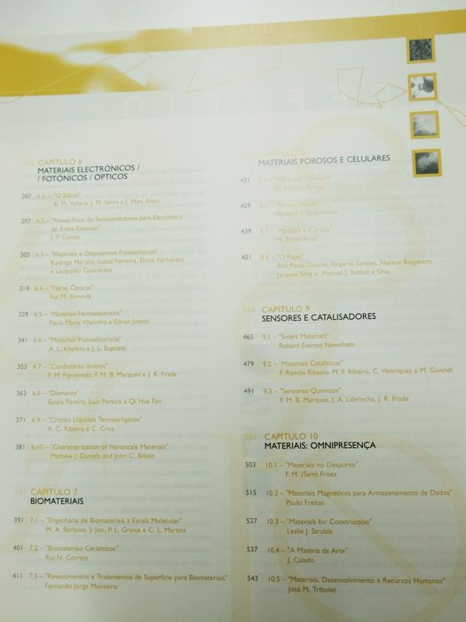 Materiais dois mil - ciências dos materiais
