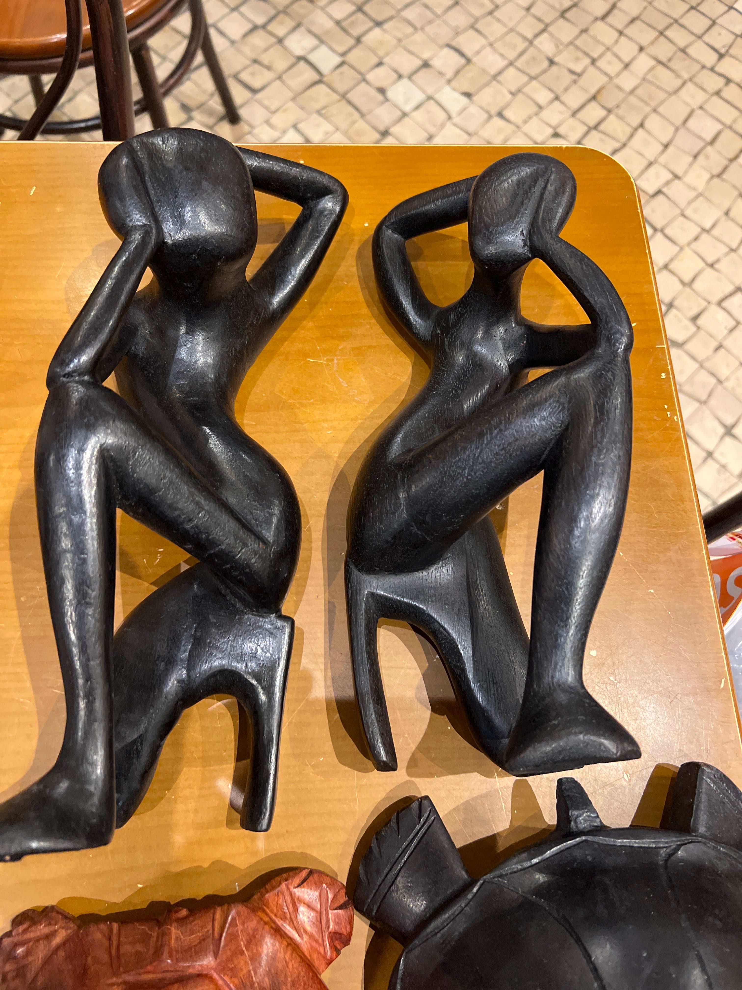Arte africana pau santo