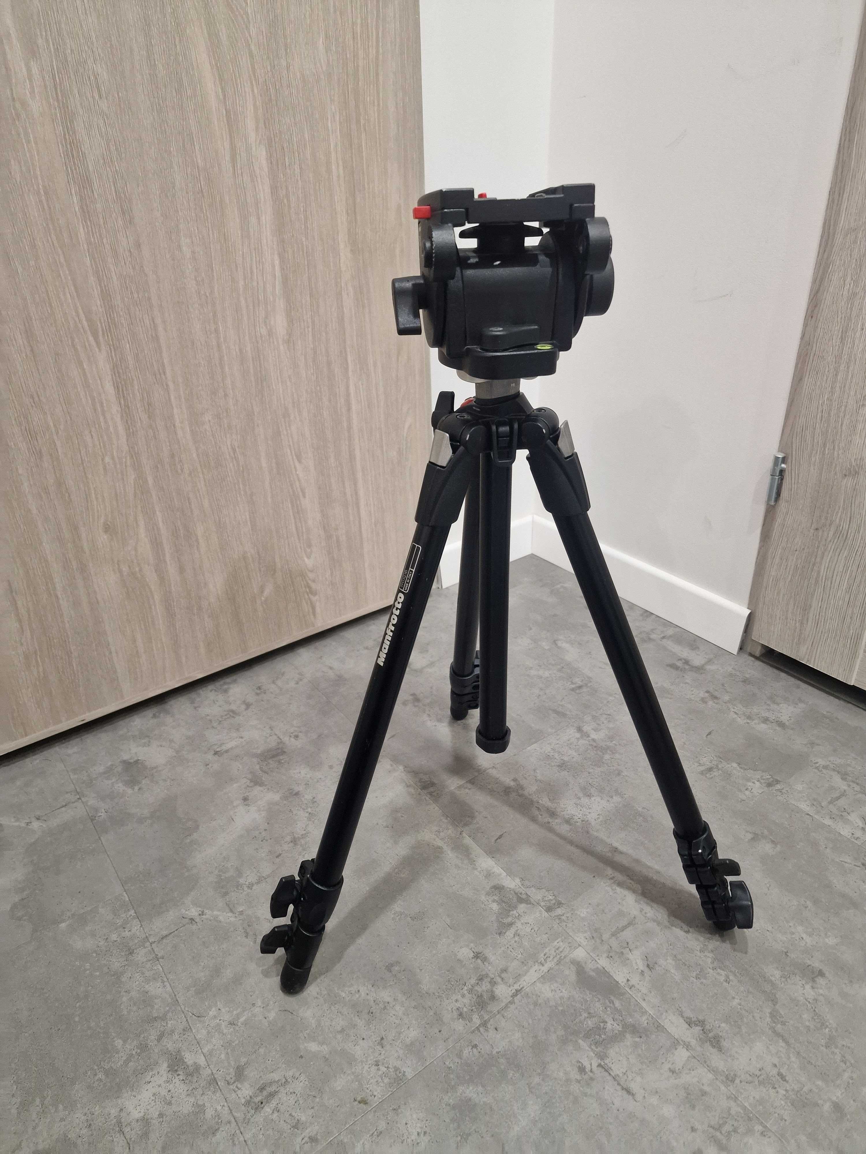Statyw mały Manfrotto jak Befree 190XDB + 501 na wycieczki