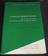 Livro A Poesia de Herberto Helder Gulbenkian