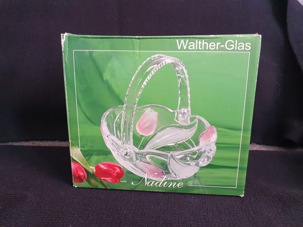 Szklany koszyczek - owocarka, Walther-Glas
