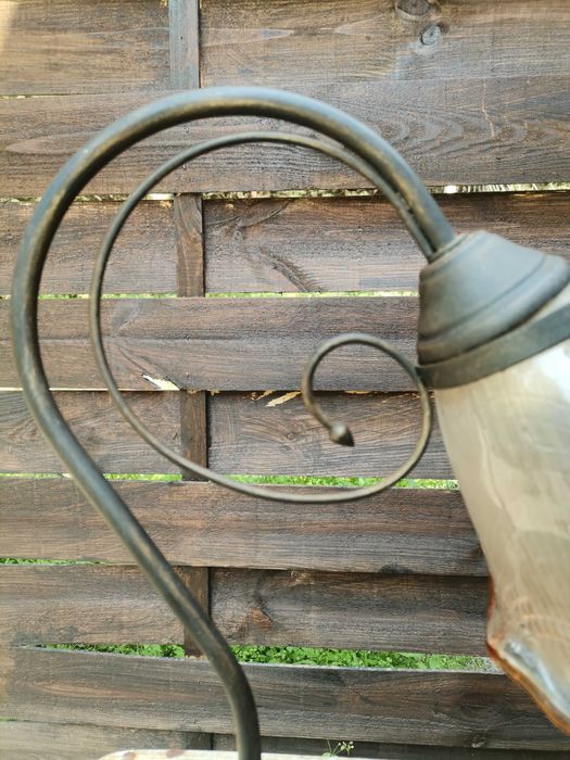 Lampa stołowa PRL Tulipan