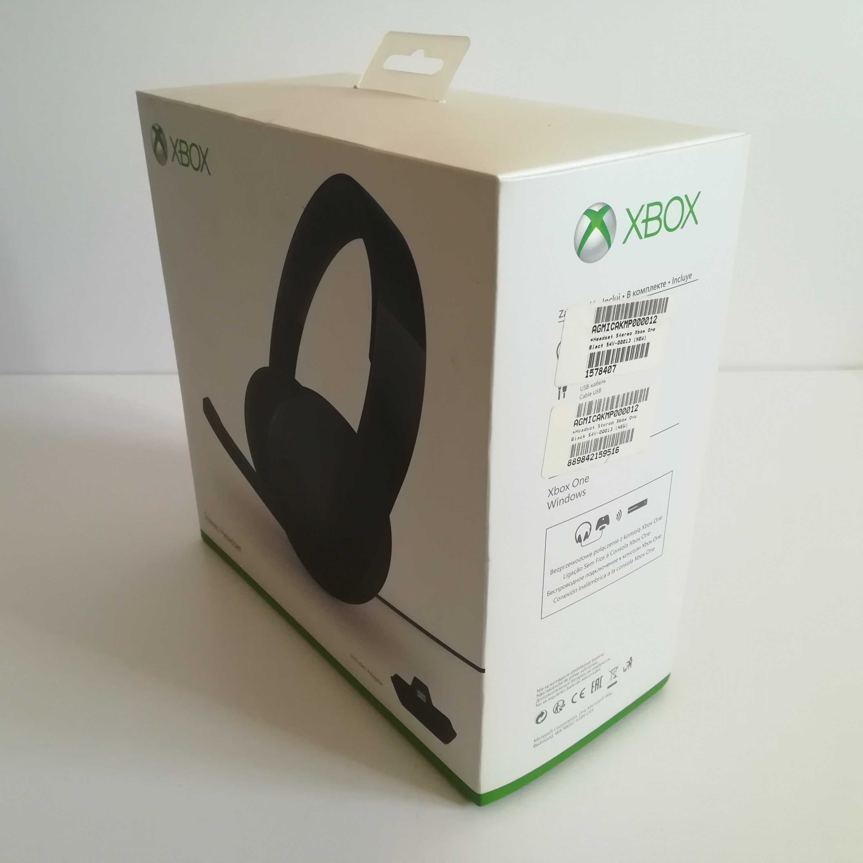 Karton pudełko po słuchawkach XBOX ONE