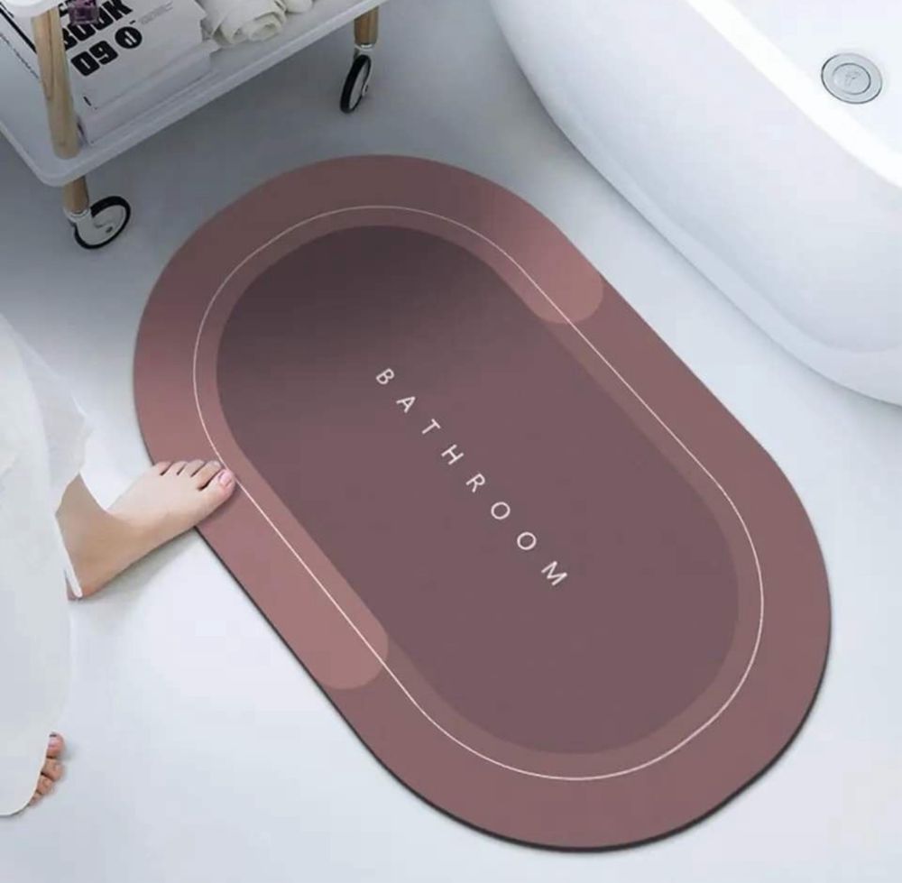 •АКЦИЯ•Инновационный супервпитывающий 3D коврик для ванной 40х60 см
