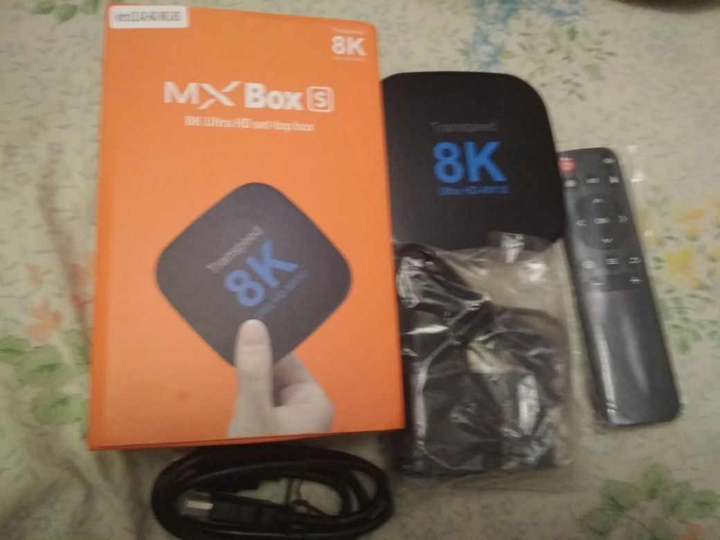 Приставка смарт тв бокс smart tv box x-96 Q1, 4-ядерная 2/16 : 4/64 Ан