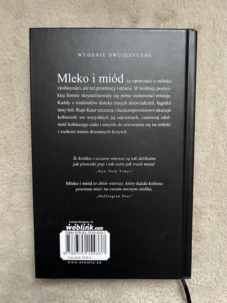 Mleko i miod rupi kaur