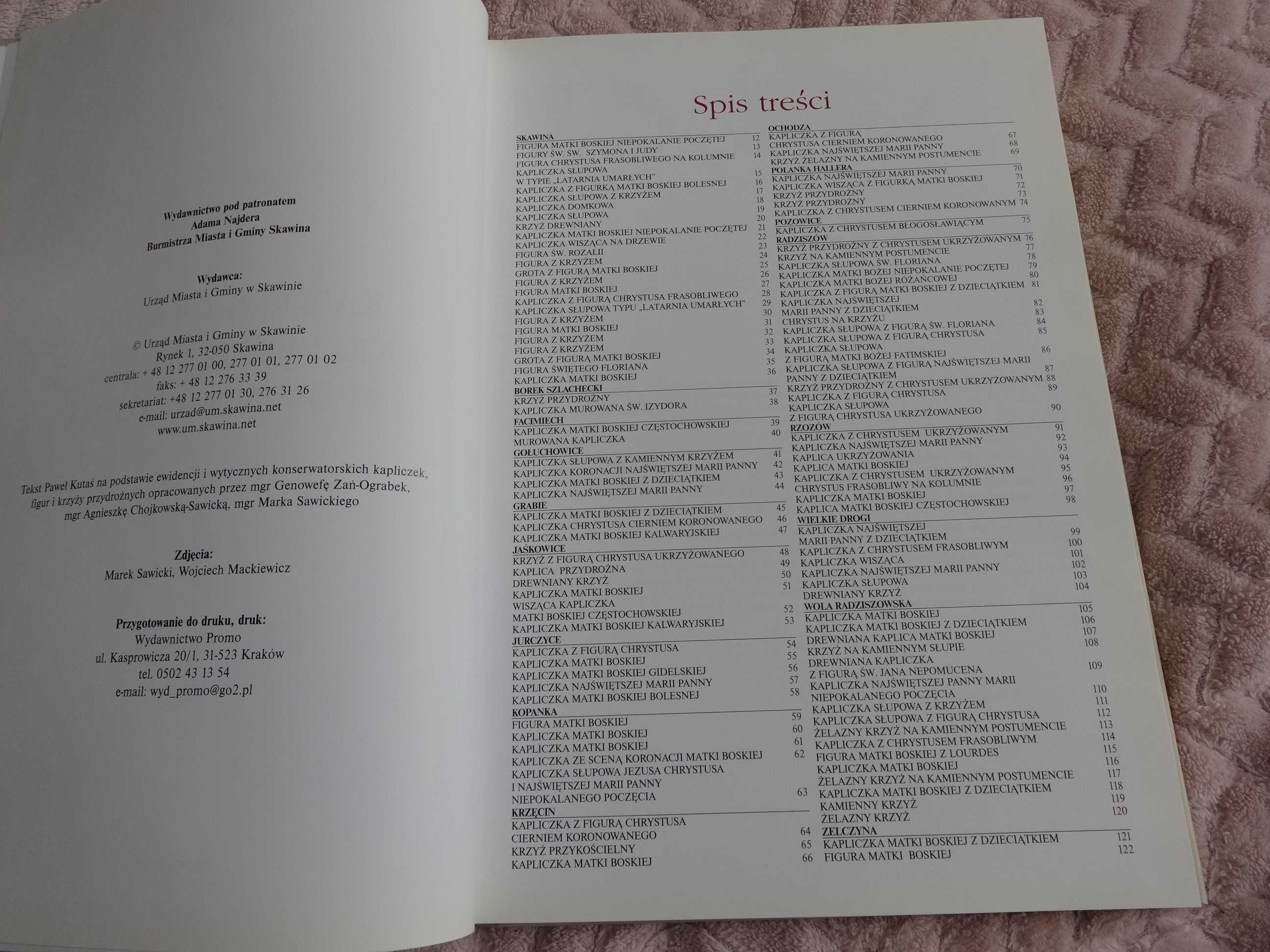 Kapliczki, figury i krzyże przydrożne w Gminie Skawina. Album