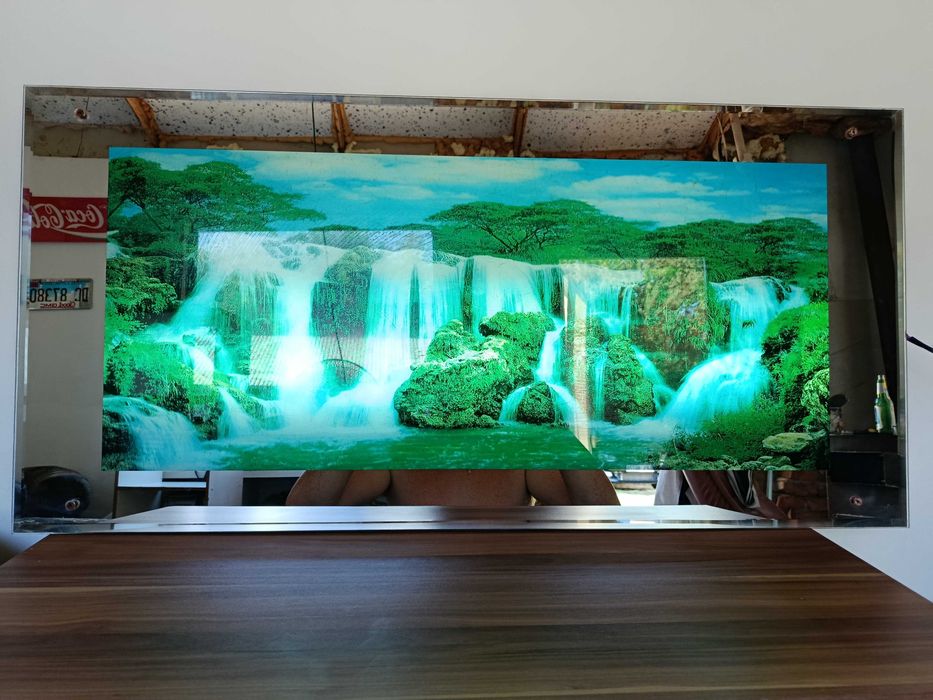 Obraz podświetlany PRL efekty