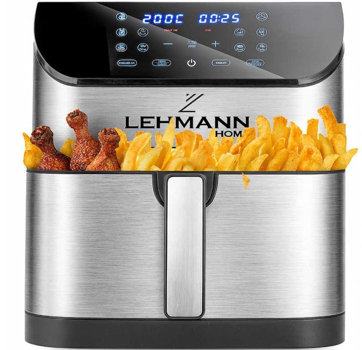 FRYTKOWNICA Beztłuszczowa AIRFRYER 8L Nieprzywierająca  12 Programów