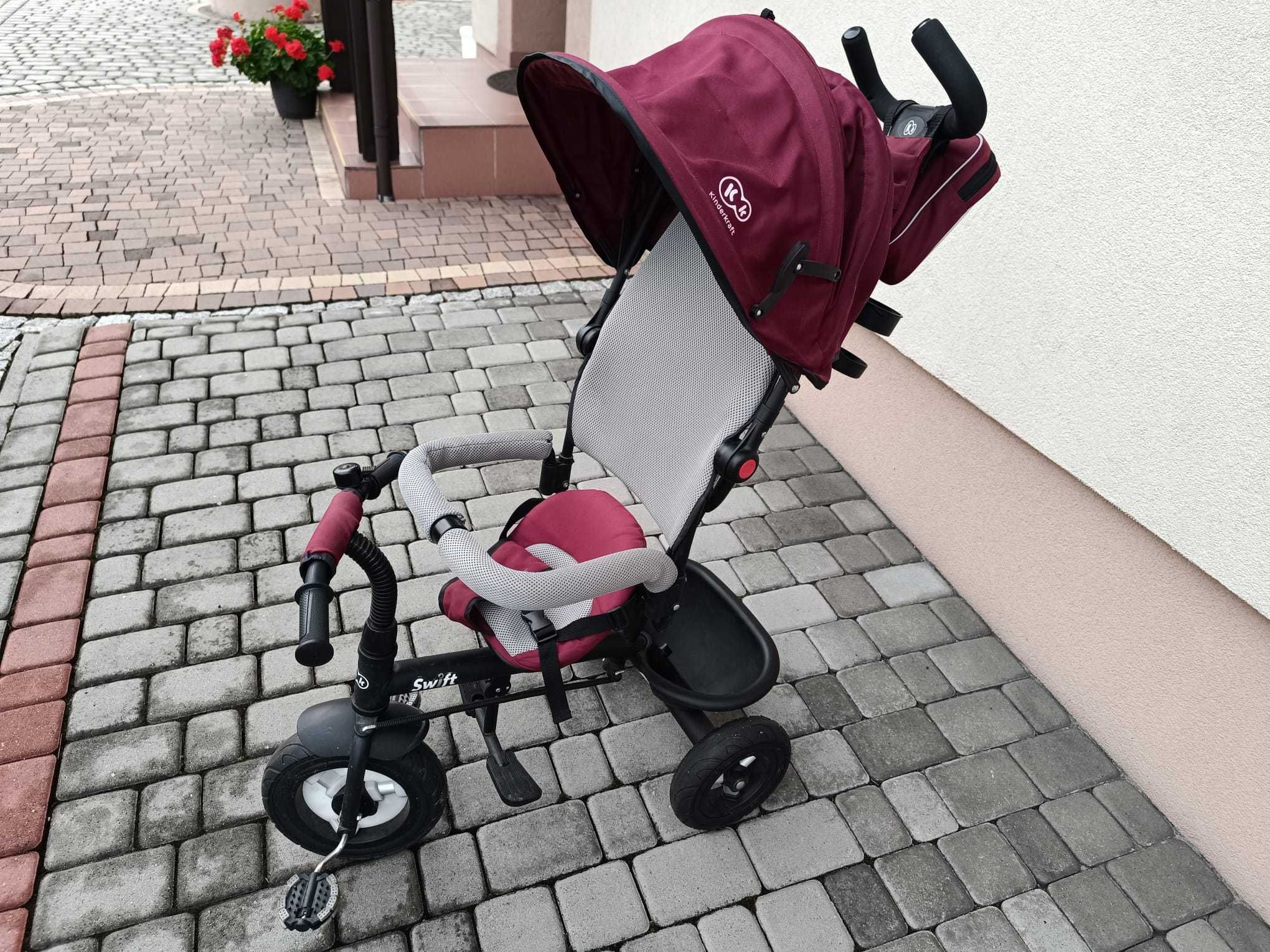 Sprzedam używany rowerek trójkołowy Kinderkraft 3w1.
