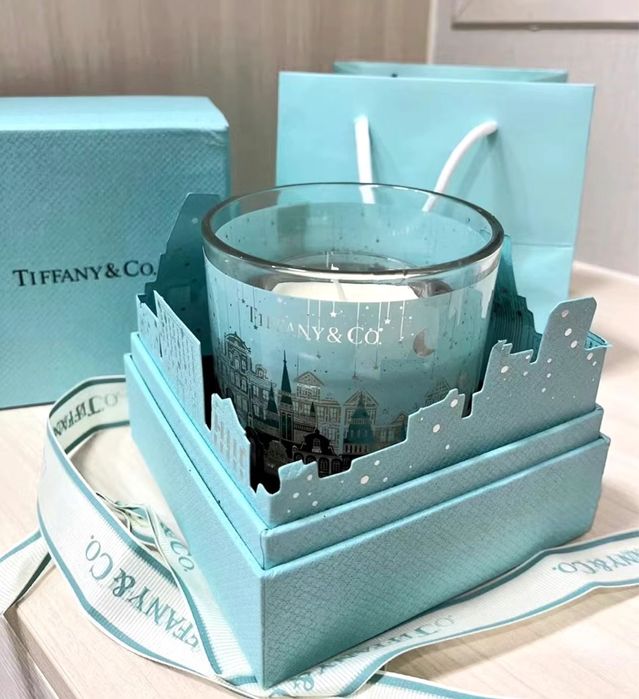 Ароматична свічка Tiffany&Co. подарунковий набір, свічка тіфані