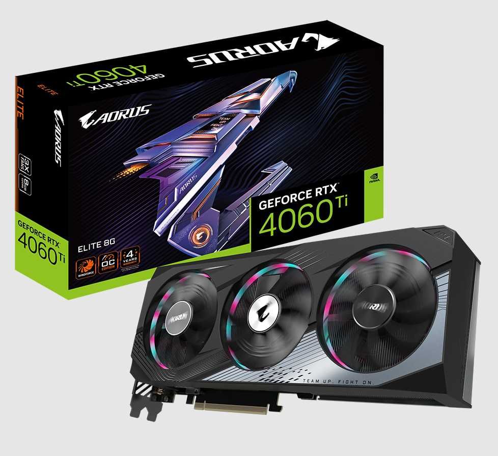 Gigabyte RTX 4060 Ti AORUS Elite, найкращий вендер + гарантія