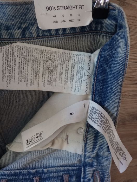 Джинси Massimo Dutti 42 прямі жіночі