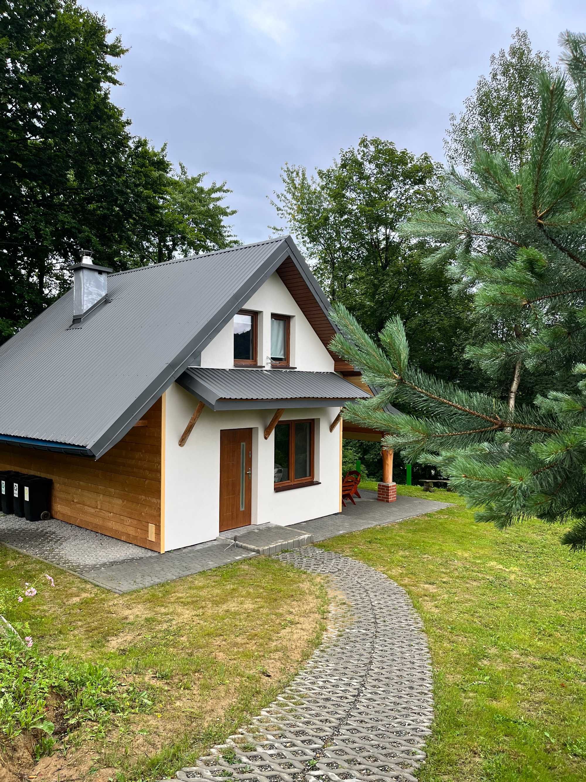 Domki nad jeziorem solińskim, Bieszczady Wołkowyja