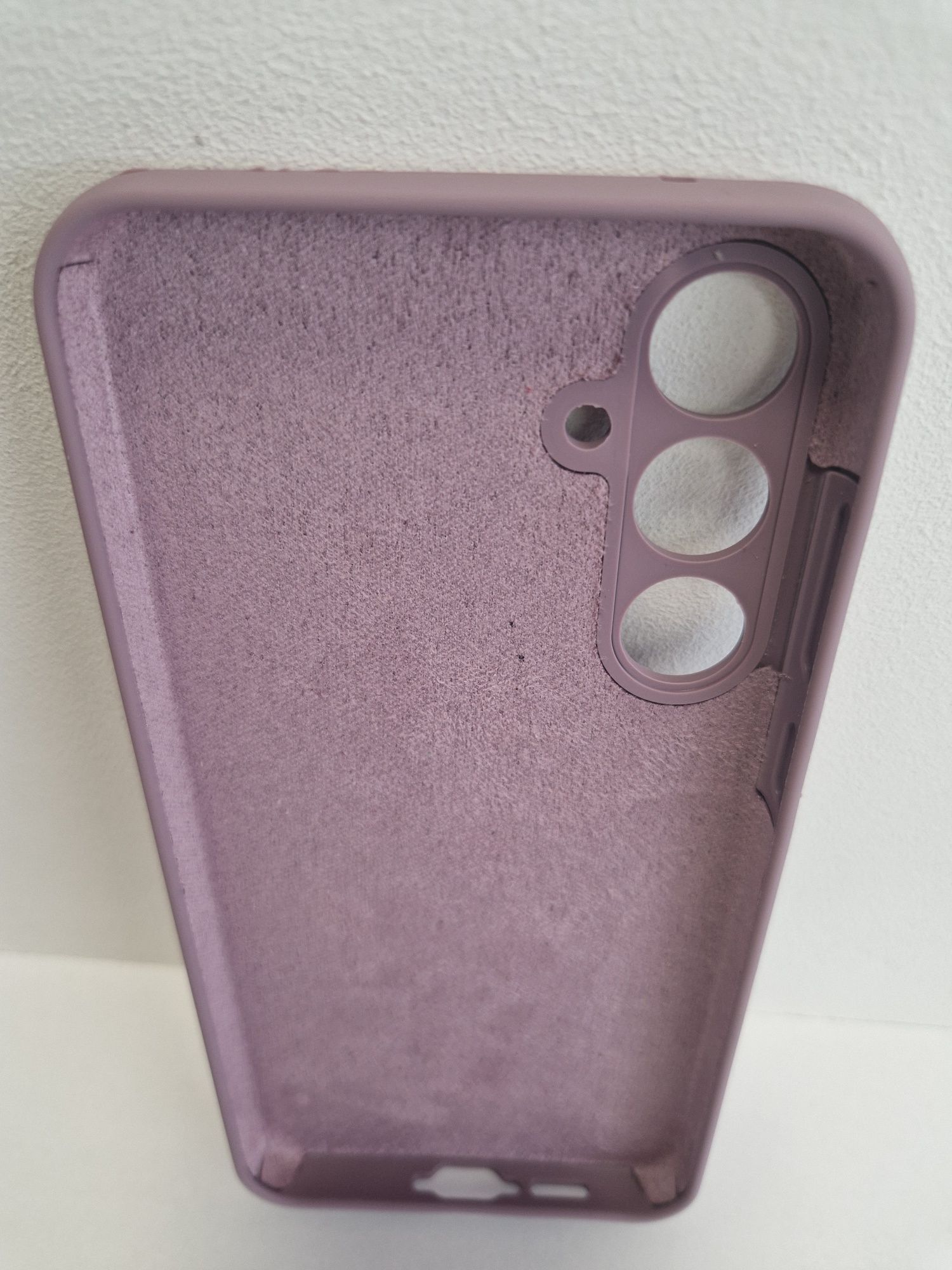Silicone Lite Case do Samsung Galaxy A55 5G wrzosowy