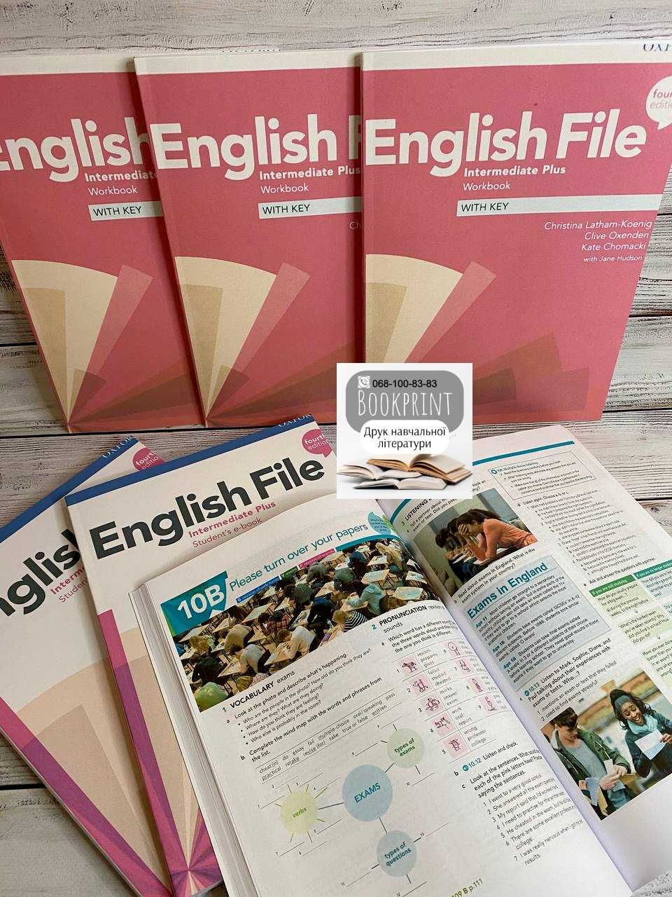 English File 4th edition книга+зошит+AУДІО