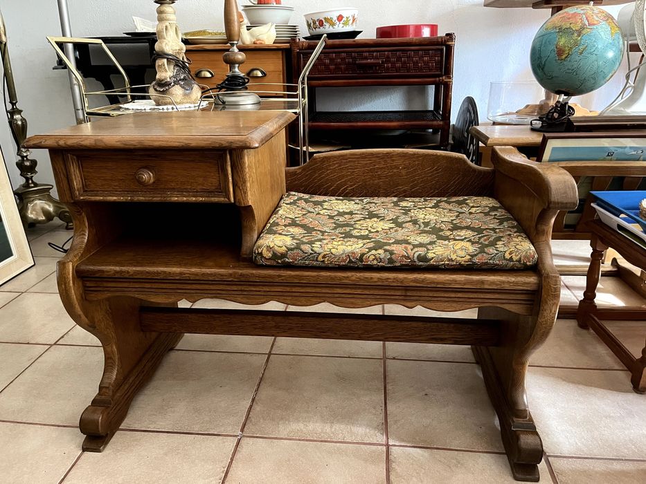 Ławka, siedzisko do przedpokoju z szufladą