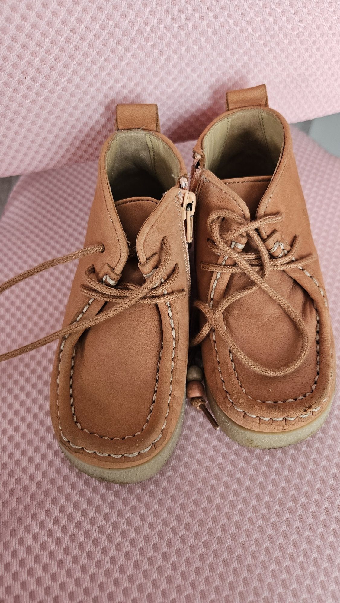 Skórzane botki Lasocki r. 25