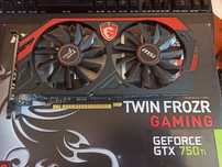MSI GTX 750ti 2GB OC przesyłka 1zł, karta graficzna