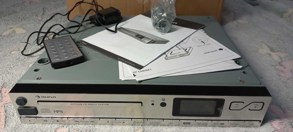 Радіо кухонне Auna KCD-20 CD MP3 FM USB пульт