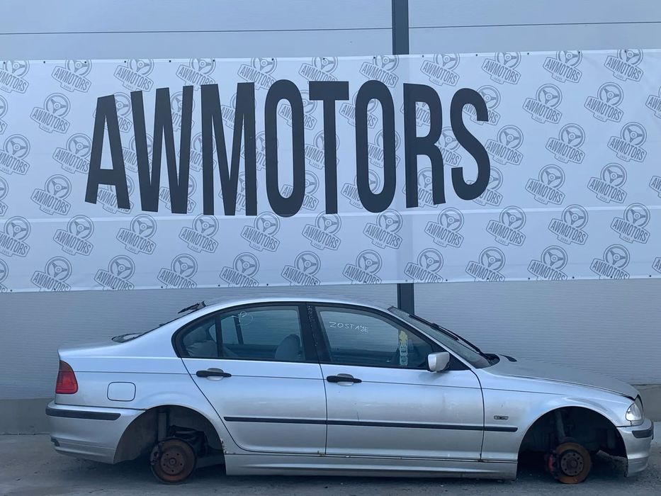 BMW 3 E46 1998 *SAMOCHÓD NA CZĘŚCI* 1621 MASKA LAMPA DRZWI LUSTERKO ZDERZAK GRILL BŁOTNIK KLAPA BELKA PRAWE LEWE PRZÓD TYŁ