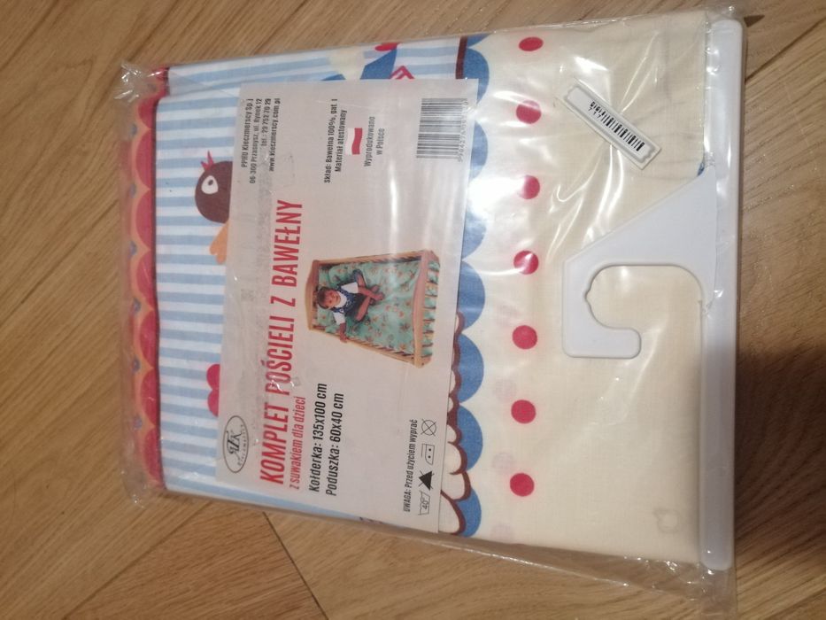 Komplet pościeli dziecięcy z bawełny 135x 100