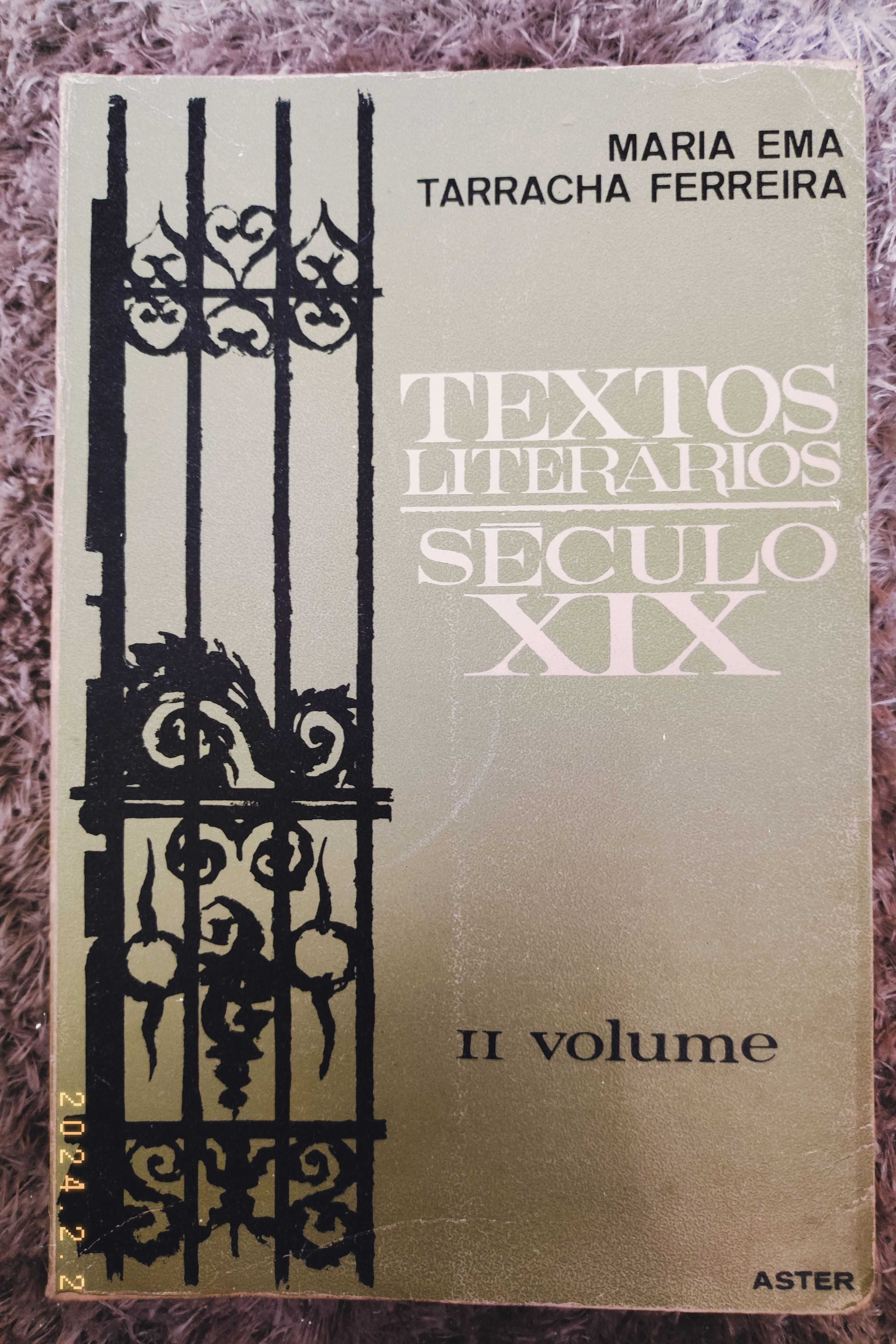 Textos literários do século XIX – Maria Ema Tarracha Ferreira c/portes