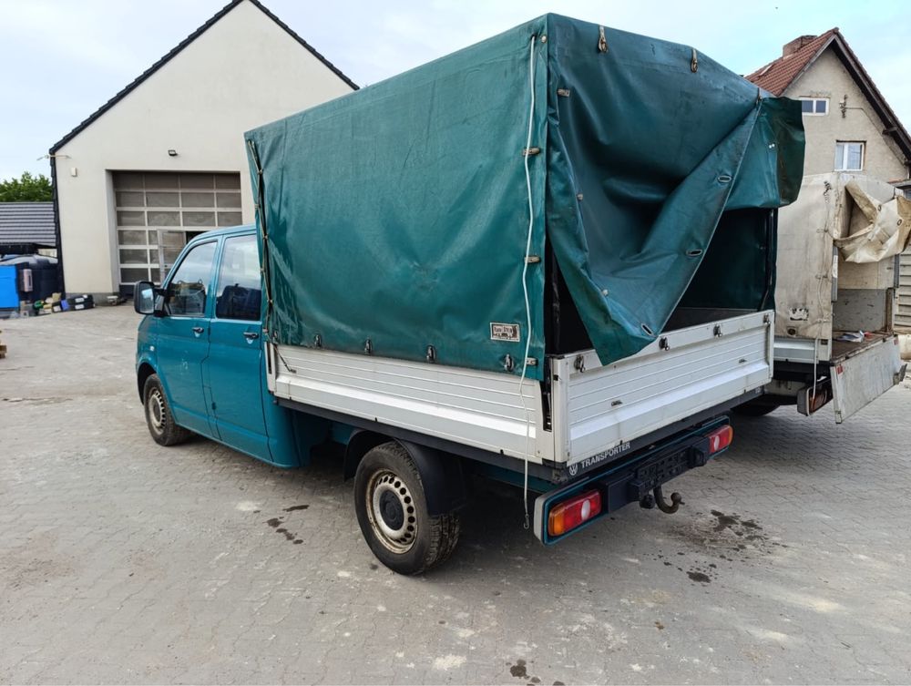 Vw T5 doka, brygadówka , sprowadzony