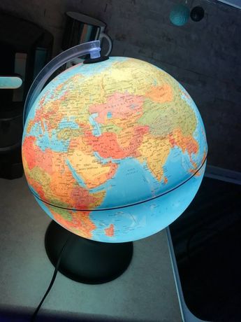 Globus podświetliany duży