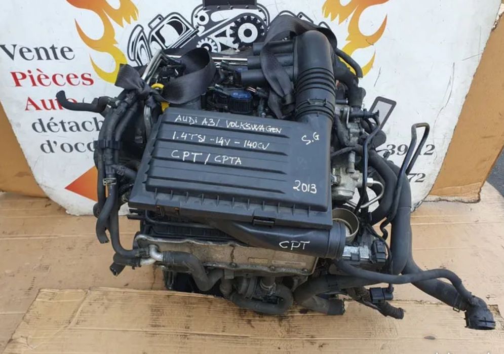 Motor Audi A3 / VW Golf VII 1.4 TSI CPTA usado com garantia